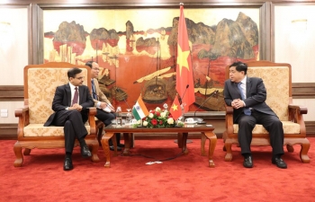 Ambassador meets Minister for Planning and Investment of Vietnam